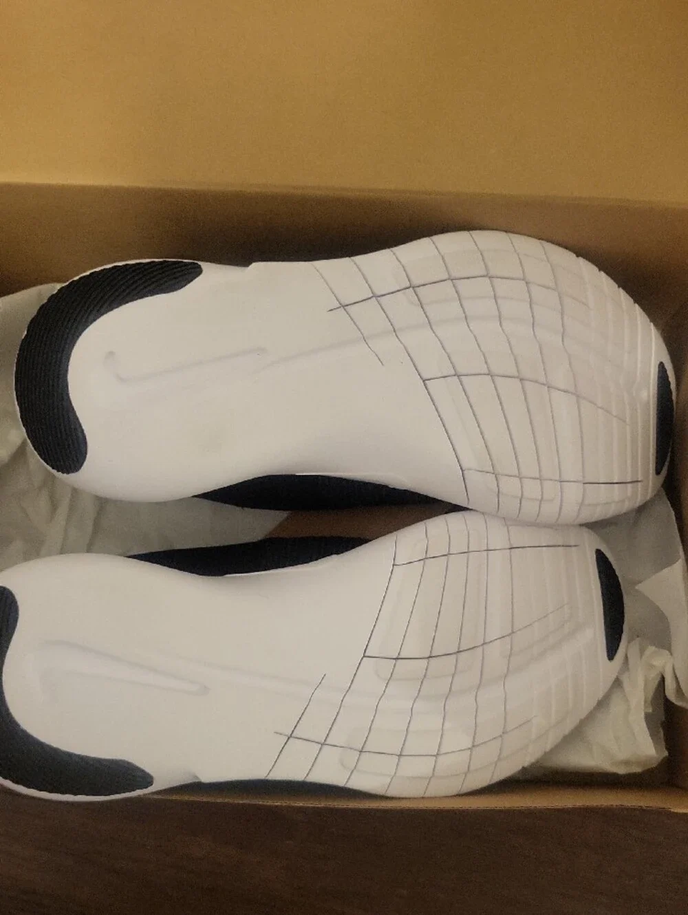 Nike Free Run  Men’s Black and White Slip-On Knit Sneakers